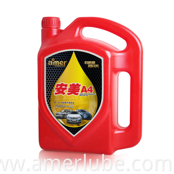 Amer High quality automotive engine oil 10w30/40 China Manufacturer